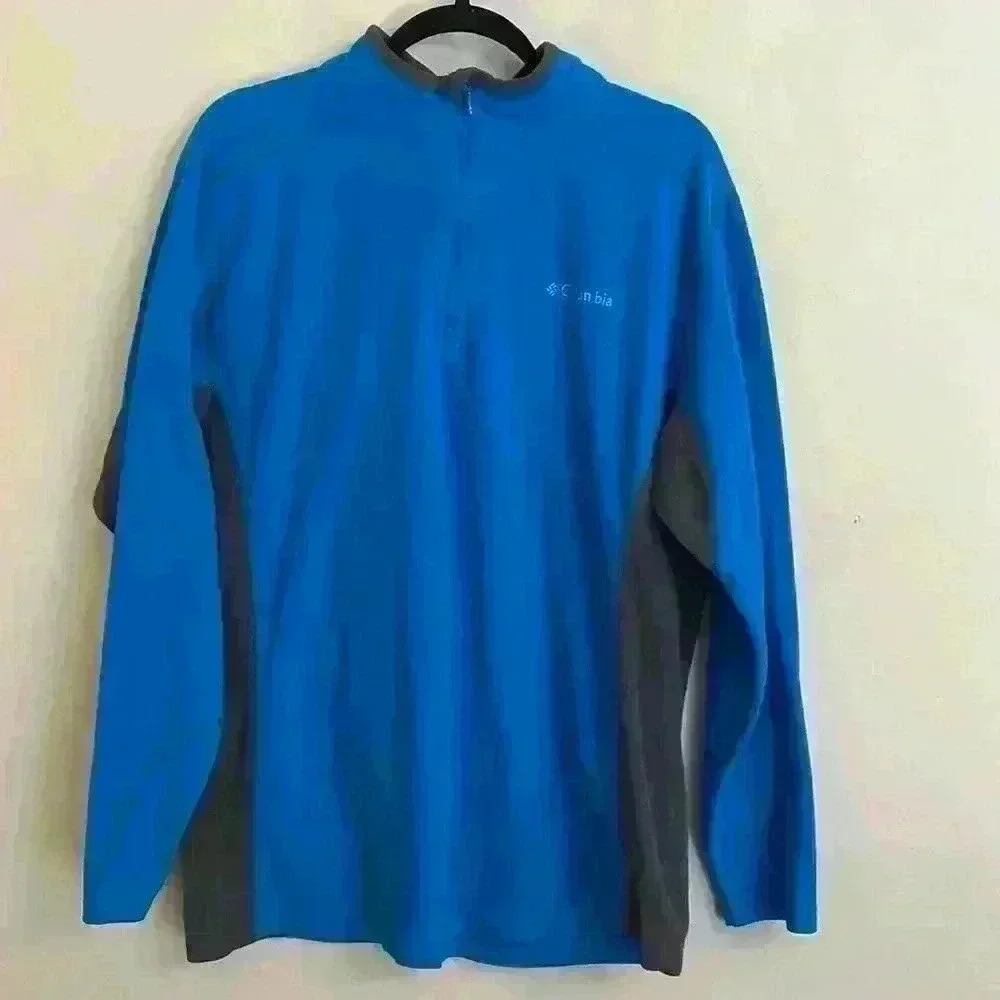 Columbia Sportswear Blue and Grey Jacket XL